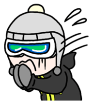 Snowboard Powder sticker #269040