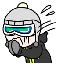 Snowboard Powder sticker #269040