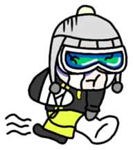 Snowboard Powder sticker #269047