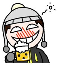 Snowboard Powder sticker #269058