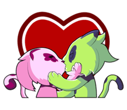 SPOTI AND PATCH IN LOVE sticker #269268