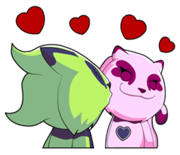 SPOTI AND PATCH IN LOVE sticker #269273