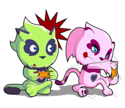 SPOTI AND PATCH IN LOVE sticker #269281