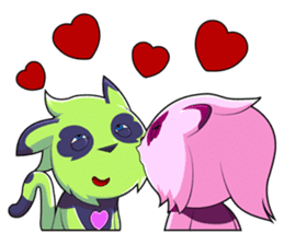 SPOTI AND PATCH IN LOVE sticker #269285