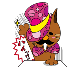 Bobby, one day of a cute Dandy cat sticker #269307