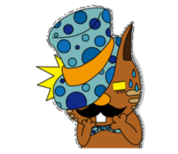 Bobby, one day of a cute Dandy cat sticker #269313