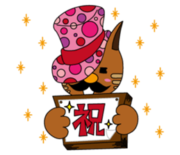 Bobby, one day of a cute Dandy cat sticker #269326