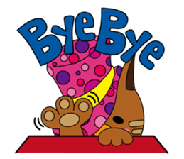 Bobby, one day of a cute Dandy cat sticker #269334