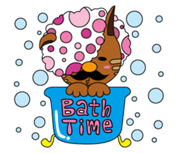 Bobby, one day of a cute Dandy cat sticker #269338