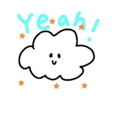 Light cloud sticker #269552