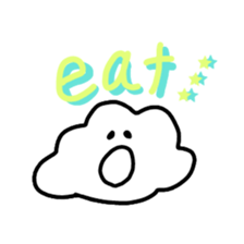 Light cloud sticker #269561