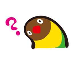 Masked lovebird & Toco Toucan sticker #269913