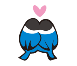 Masked lovebird & Toco Toucan sticker #269943