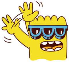 monster stamp sticker #270131