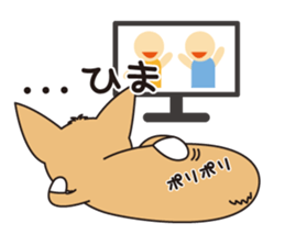 fight!! CORGI sticker #270506