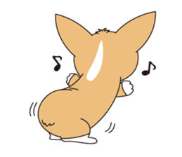 fight!! CORGI sticker #270517