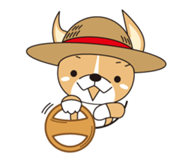 fight!! CORGI sticker #270518