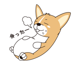 fight!! CORGI sticker #270519