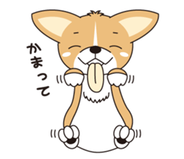 fight!! CORGI sticker #270523