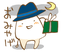 Your teeth begins to move! sticker #270601