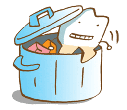 Your teeth begins to move! sticker #270609