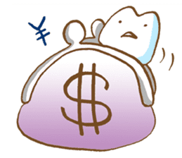 Your teeth begins to move! sticker #270613