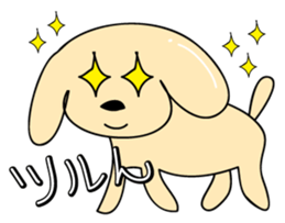 This is a Toy-Poodle stamp!! sticker #270845