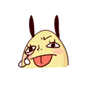 Rabbit egg Dani sticker #271228