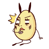 Rabbit egg Dani sticker #271229