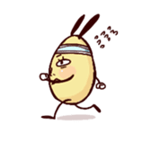 Rabbit egg Dani sticker #271234
