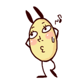 Rabbit egg Dani sticker #271238