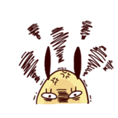 Rabbit egg Dani sticker #271246