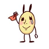 Rabbit egg Dani sticker #271248
