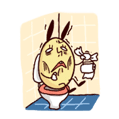 Rabbit egg Dani sticker #271250