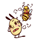 Rabbit egg Dani sticker #271252