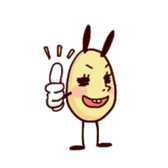 Rabbit egg Dani sticker #271255