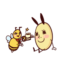 Rabbit egg Dani sticker #271262