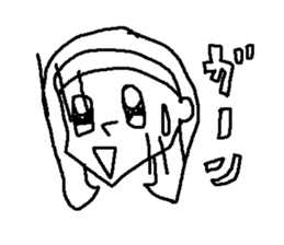 Bad picture! Girl! sticker #271474