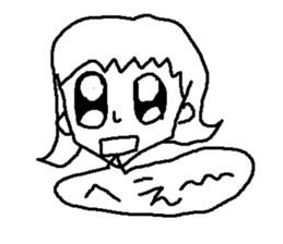 Bad picture! Girl! sticker #271498