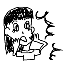 Bad picture! Girl! sticker #271501