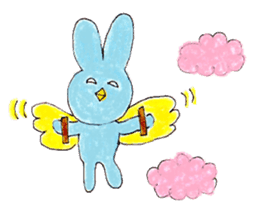 A rabbit and me sticker #271539
