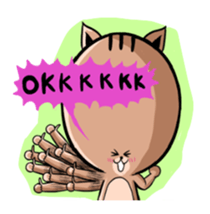 Friendly squirrel sticker #272093