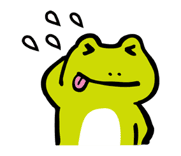 The Frog "PINYA" sticker #272238