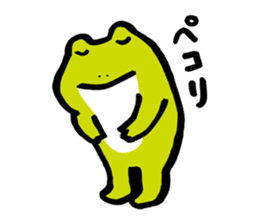 The Frog "PINYA" sticker #272251
