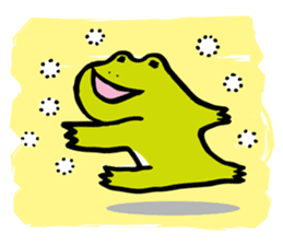 The Frog "PINYA" sticker #272262