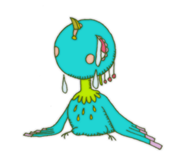 Cerulean Bird (Japanese ver.) sticker #272391