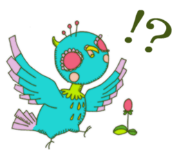 Cerulean Bird (Japanese ver.) sticker #272393