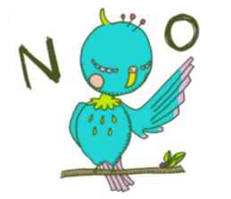 Cerulean Bird (Japanese ver.) sticker #272399