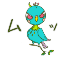 Cerulean Bird (Japanese ver.) sticker #272400
