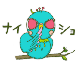 Cerulean Bird (Japanese ver.) sticker #272408